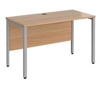Dams International Maestro 25 Bench Desk Beech H-Frame 1,200 (W) x 600 (D) x 725 (H) mm Wood