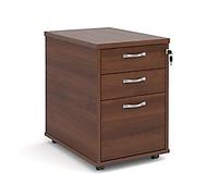 Dams International Mobile Pedestall TMPW Walnut 630 x 426 x 600 mm