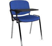 Dams International Taurus Meeting Chair Fixed Armrest Blue 590 x 540 x 810 mm