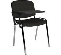 Dams International Taurus Meeting Chair Fixed Armrest Charcoal 590 x 540 x 810 mm