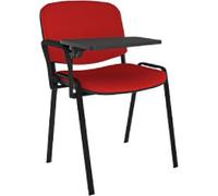Dams International Taurus Meeting Chair Fixed Armrest Red 590 x 540 x 810 mm