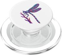 Damselfly Insect Lover Entomology Dragonfly Bug Lover PopSockets PopGrip for MagSafe