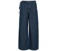 Damson Madder Augusta Ruffled Straight-leg Jeans - Indigo - 24 (W24 / UK6 / XS)