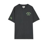 Damson Madder Grown In The Garden Printed Cotton T-shirt - Black - 10 (UK10 / S)