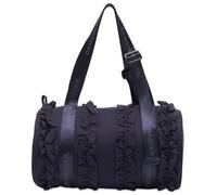 Damson Madder Women's Brooke Frill Barrel Bag Navy One Size