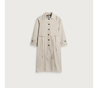 Damson Madder Women's Camille Trench Coat Cream UK 12