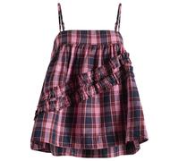 Damson Madder Women's Nyra Ruffle Cami Top Magenta