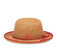 Damson Madder Women's Roll Back Raffia Hat Straw