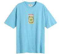 Damson Madder Women's Snack Plate Graphic Tee Blue UK 8
