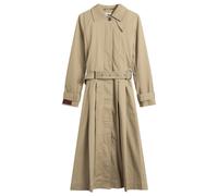 Damson Madder Women's Sofia Pleated Trench Coat Stone