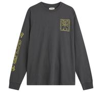 Damson Madder Women's The Reader Long Sleeve T-Shirt Charcoal