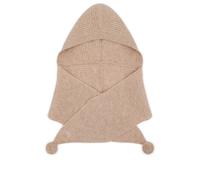 Damson Madder Women's Tie Front Hood Oatmeal