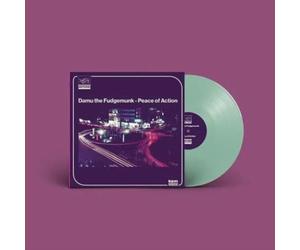 DAMU THE FUDGEMUNK: PEACE OF ACTION (DUCK EGG COLOURED ) - LP vinyl