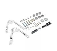Damyprd Detachable Passenger Luggage Rack Mounting Kit - Compatible with 1997-2008 Harley Touring FLH/FLT Models | Heavy-Duty Docking Hardware for Two-Up Riding Accessories