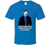 Dan Campbell Head Coach Last One Standing Detroit Football T Shirt(XX-Large)