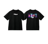 Dan Da Anime DDDT T-Shirt Momo Versatile Casual Round Neck Loose Short Sleeve Top