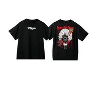 Dan Da Anime DDDT T-Shirt Momo Versatile Casual Round Neck Loose Short Sleeve Top
