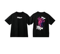 Dan Da Anime DDDT T-Shirt Momo Versatile Casual Round Neck Loose Short Sleeve Top