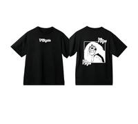 Dan Da Anime DDDT T-Shirt Momo Versatile Casual Round Neck Loose Short Sleeve Top