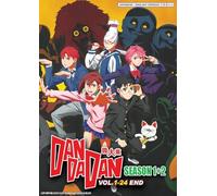 Dan Da Dan - Complete Season 1 + 2 Epi 1-24 End English Dub, Region Free