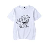 Dan Da Dan Tshirt Turbo Granny Okarun Figure Theme Anime T-Shirt Manga Casual Cosplay Tee Shirt Fashion Short Sleeve Tops for Adults Teens Gifts