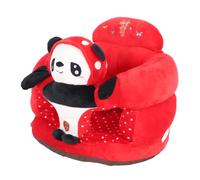 DAN&DRE Baby Support Sofa Chair, Animal Shaped Soft Plush Infant Floor Sitting Seat with Proper Sitting Posture Support, for Indoor and Outdoor Use (Panda)