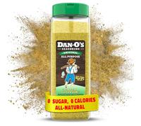 Dan-O's Original Seasoning - Great on Chicken, Meats, Veggies - All-Purpose, All-natural, Sugar Free, Zero Calorie, Savory Seasoning for Cooking Anything, marinade, rub, dips - Large bottle (20oz)