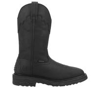 Dan Post Mens Blayde 11 Inch Waterproof Round Toe Work/Duty - Black, Black, 15 Wide