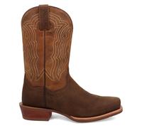 Dan Post Men's Creed Leather Boots, Chocolate/Tan, 12