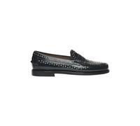 Dan Studs Moccasin- female- Sebago- Loafers- Black- 3 UK- Shoes 3 UK