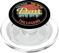 Dan The Man The Myth The Legend Men Personalized Name PopSockets PopGrip for MagSafe