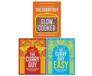 Dan Toombs Collection 3 Books Set (Curry Guy Slow Cooker, The Curry Guy & The Curry Guy Easy)