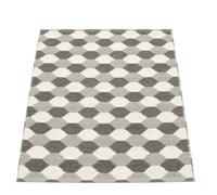Dana plastic carpet 70x100 warm gray Pappelina - 7340020455590