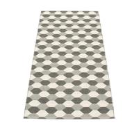 Dana plastic carpet 70x160 warm gray Pappelina - 7340020455606