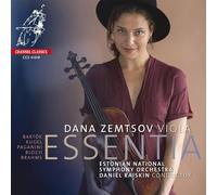 Dana Zemtsov; National Estonian Orchestra; Daniel Raiskin - Essentia Works For Viola & Orchestra By Bartok; Kugel; Bloch; Brahms; Paganini