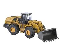 DANAIXZ 1:50 Scale Alloy Wheel Loader Model Highly Realistic Construction Vehicle for Collectors Boys Educational Engineering Alloy Material 8.3 Inch