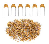 DANAIXZ 1000Pcs 0.022UF Ceramic Capacitors Monolithic In Line Disc Capacitor for Electronic Circuits Ceramic Material 5.08MM Pin Pitch