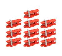 DANAIXZ 10Pcs Thumb Pruner Knife Fruit Vegetable Picker Comfortable Plastic Handle Gardening Harvesting Tool for Farmers Gardeners Outdoor Enthusiasts Multipurpose Durable Ergonomi