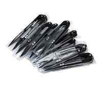 DANAIXZ 12Pcs Spring Yarn Scissors High Carbon Steel U Shape DIY Craft Scissors for Sewing Knitting Embroidery Thread Cutting Sharp Durable Portable Hand Tool