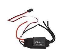DANAIXZ 20A Brushless ESC Professional Grade Electric Speed Controller with Precise Control Temperature Protection for RC Drones UAV Aircraft Compact Lightweight Design