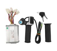 DANAIXZ 24V 800W Electric Bike Controller Kit with Square Digital Display Throttle Grip Set for Electric Bikes Scooters and Tricycles High Power Aluminum Alloy Motor Controller