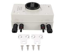 DANAIXZ 32A 4 Pole Solar DC Disconnect Switch IP66 Photovoltaic Isolator Wall Mount Electrical Safety Switch for Home RV Marine Solar Power Systems