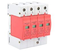 DANAIXZ 4P 40 80KA Protective Device High Performance Low Voltage Arrester for Home Electrical System Protection Flame Retardant PC Material 470g