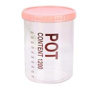 DANAIXZ Airtight Food Storage Container Plastic Transparent Large 1000ML Kitchen Essential for Grains Snacks and Dry Foods Durable Space Saving Easy to Clean Multifunctional Storage Jar