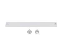 DANAIXZ Artist Leaning Bridge Acrylic Transparent Hand Wrist Rest Tool for Detailed Painting and Drawing Suitable for Picture Frames Up to 40cm Wide 48cm Length