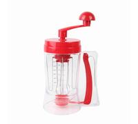 DANAIXZ Batter Dispenser Large Capacity Stainless Steel Batter Mixing Tool with Measurement Scale for Pancakes Waffles Cupcakes ABS and 304 Stainless Steel Material