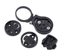 DANAIXZ Bike Computer Stem Top Cap Mount Rotatable Lightweight Aluminum Alloy Bicycle Computer Holder Compatible with Wahoo Bryton Cateye Cycling Accessories Durable Black