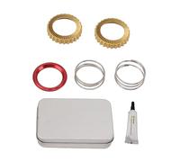 DANAIXZ Bike Hub Ratchet Kit 60T Star Ratchet Premium Metal Aluminum Alloy DT Hub Compatible with Springs Maintenance Grease Storage Box for Cycling Enthusiasts