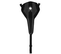 DANAIXZ Bike Sweat Guard Denim Frame Protective Cover for Cycling Training Prevents Damage Adjustable Strap Easy Install 43x25cm 83g Black