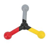 DANAIXZ Catch Trainer Hand Eye Coordination Speed Training Tool Triangular Design Soft Microfiber Faux Leather Reflex for Sports Team Building Outdoor Activities Brain Relearn Catching